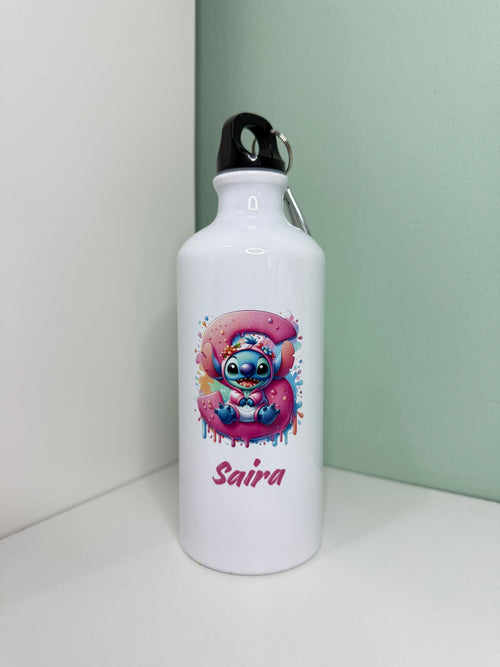 Botella de aluminio personalizada Stitch