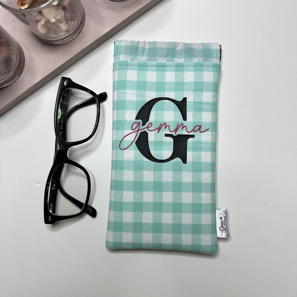 Funda de Gafas Vichy Personalizada con Inicial y Nombre