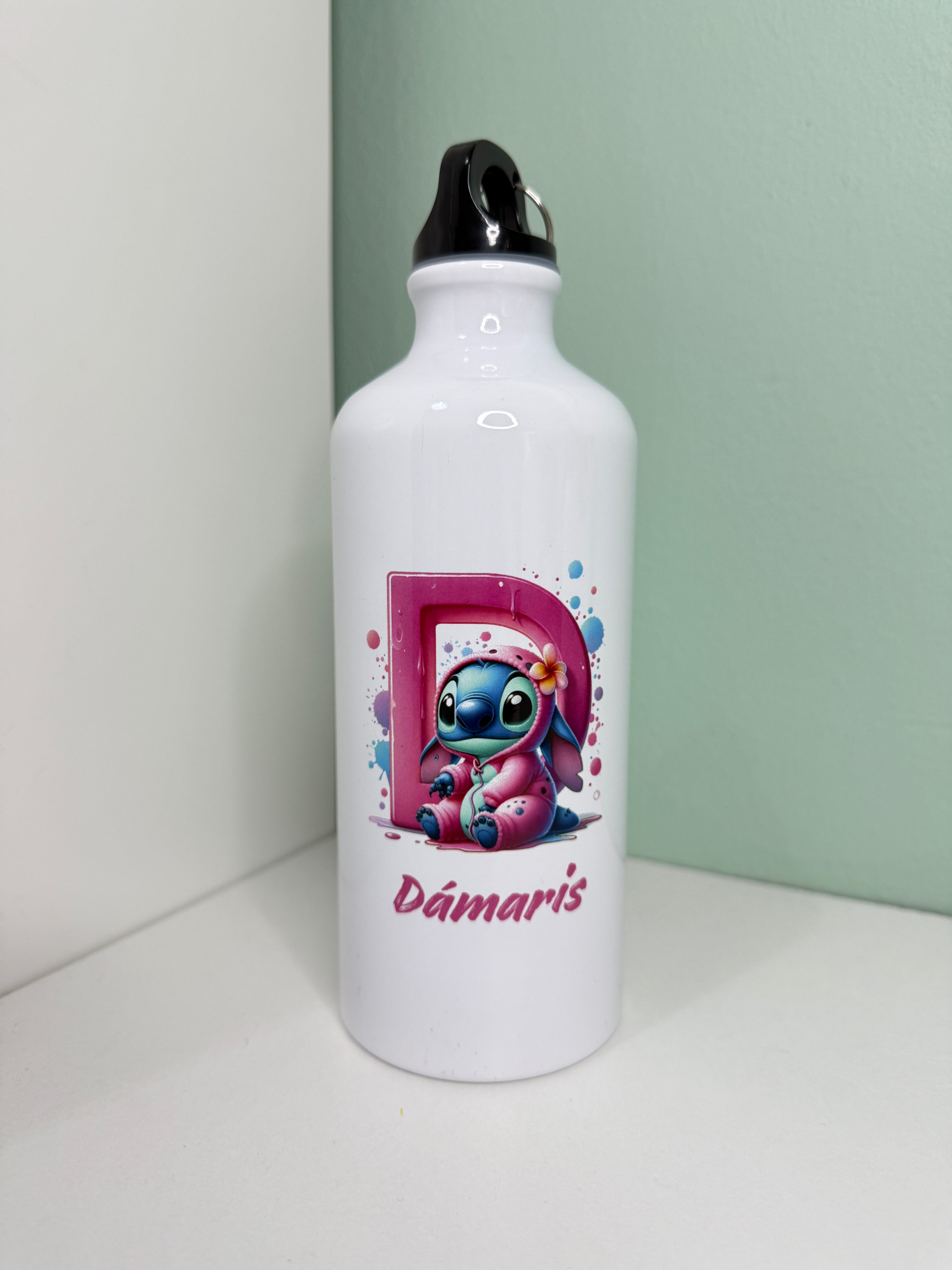 Botella de aluminio personalizada Stitch