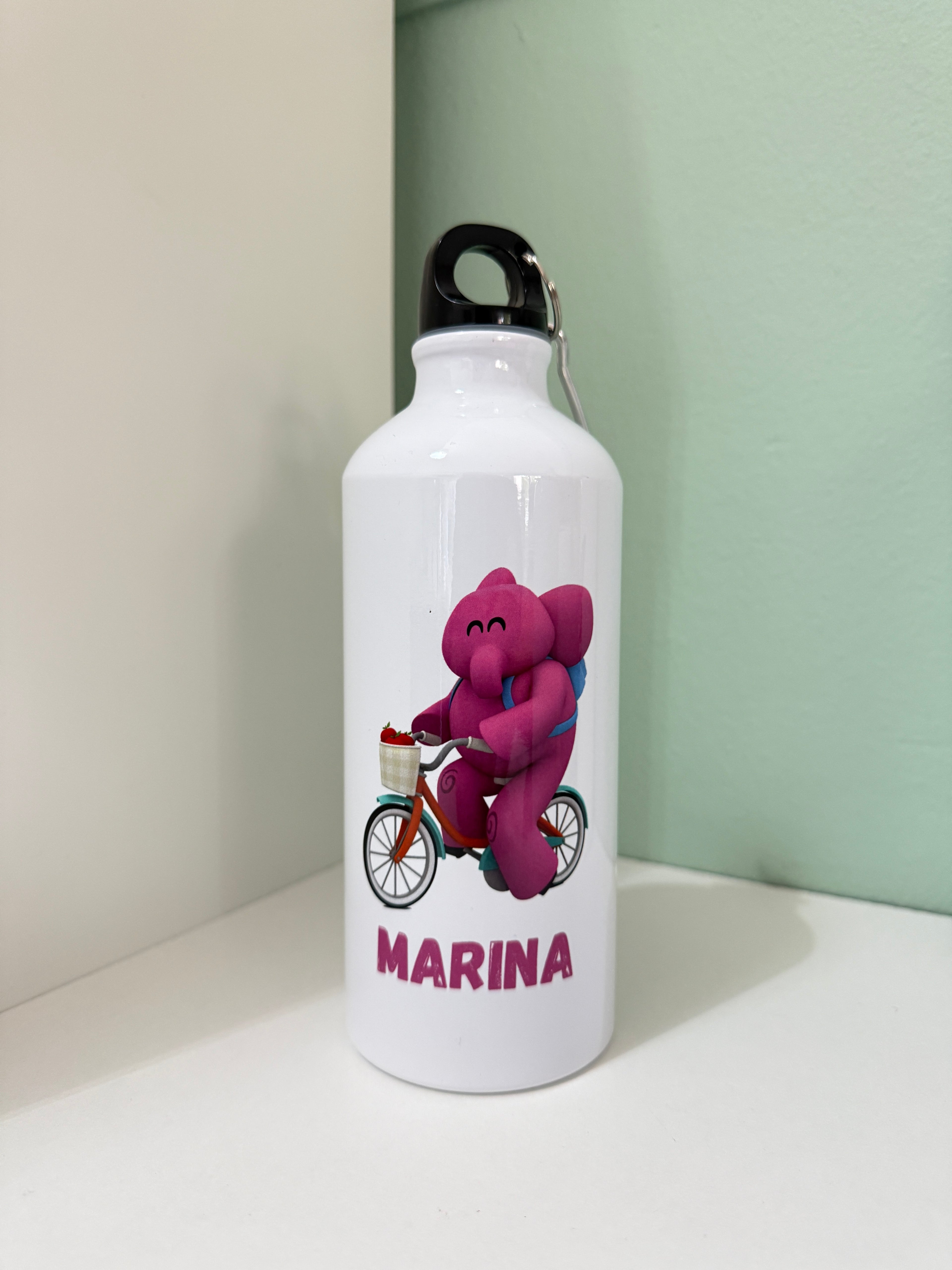 Botella de aluminio personalizada Pocoyo