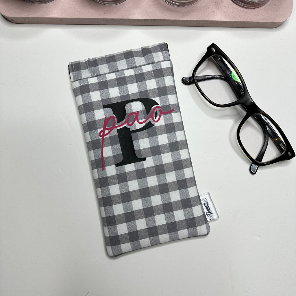 Funda de Gafas Vichy Personalizada con Inicial y Nombre