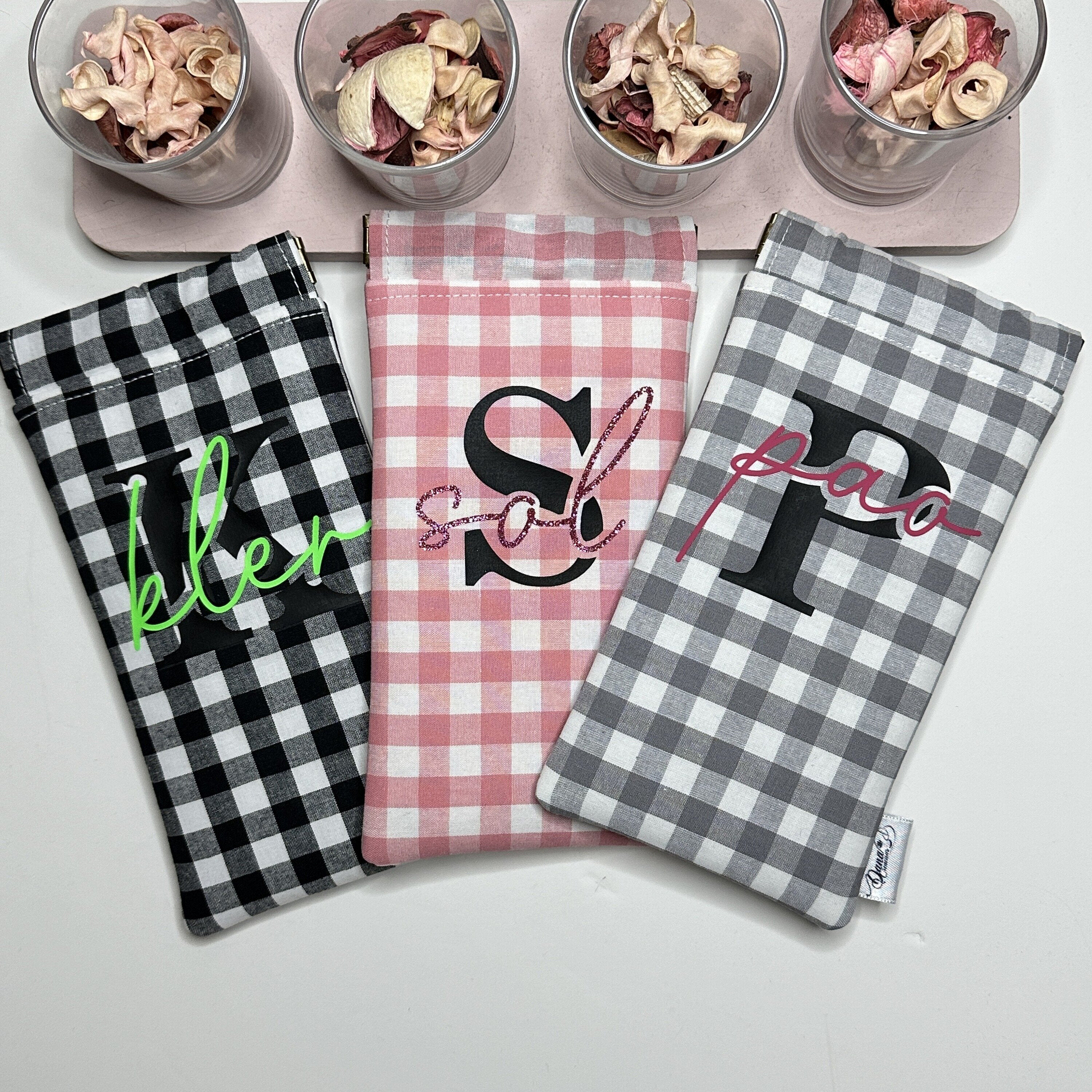 Funda de Gafas Vichy Personalizada con Inicial y Nombre