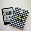 Funda de Ebook Acolchada con Cierre de Botón · Personalizada