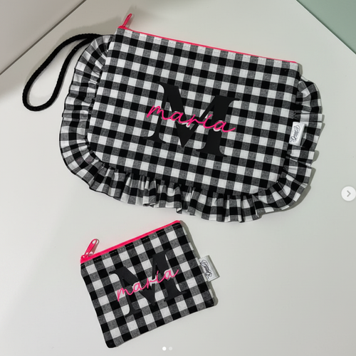 Bolso Vichy Negro - mejorada