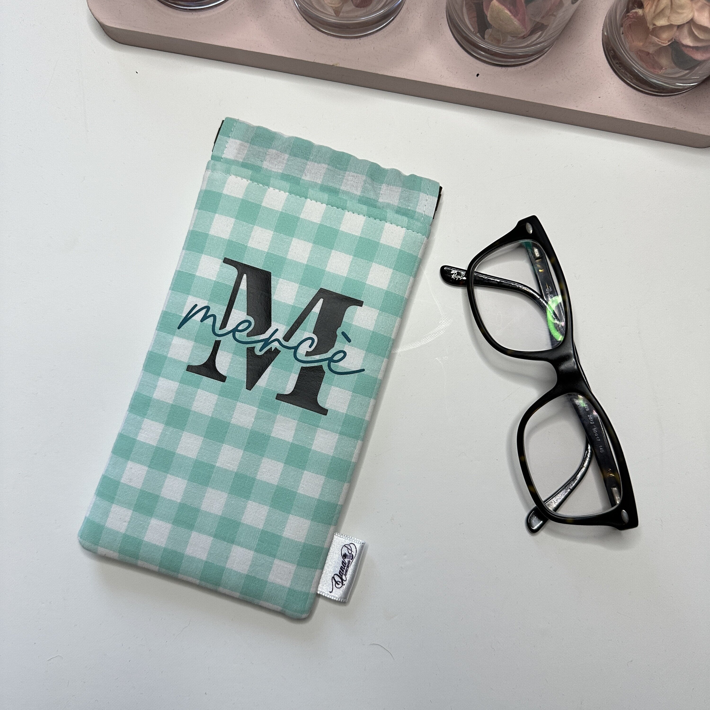 Funda de Gafas Vichy Personalizada con Inicial y Nombre
